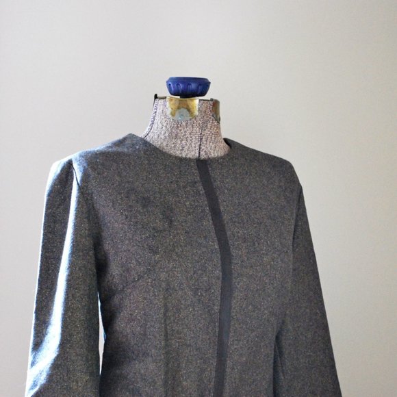 Vintage brown tweed belted dress - Picture 5 of 11